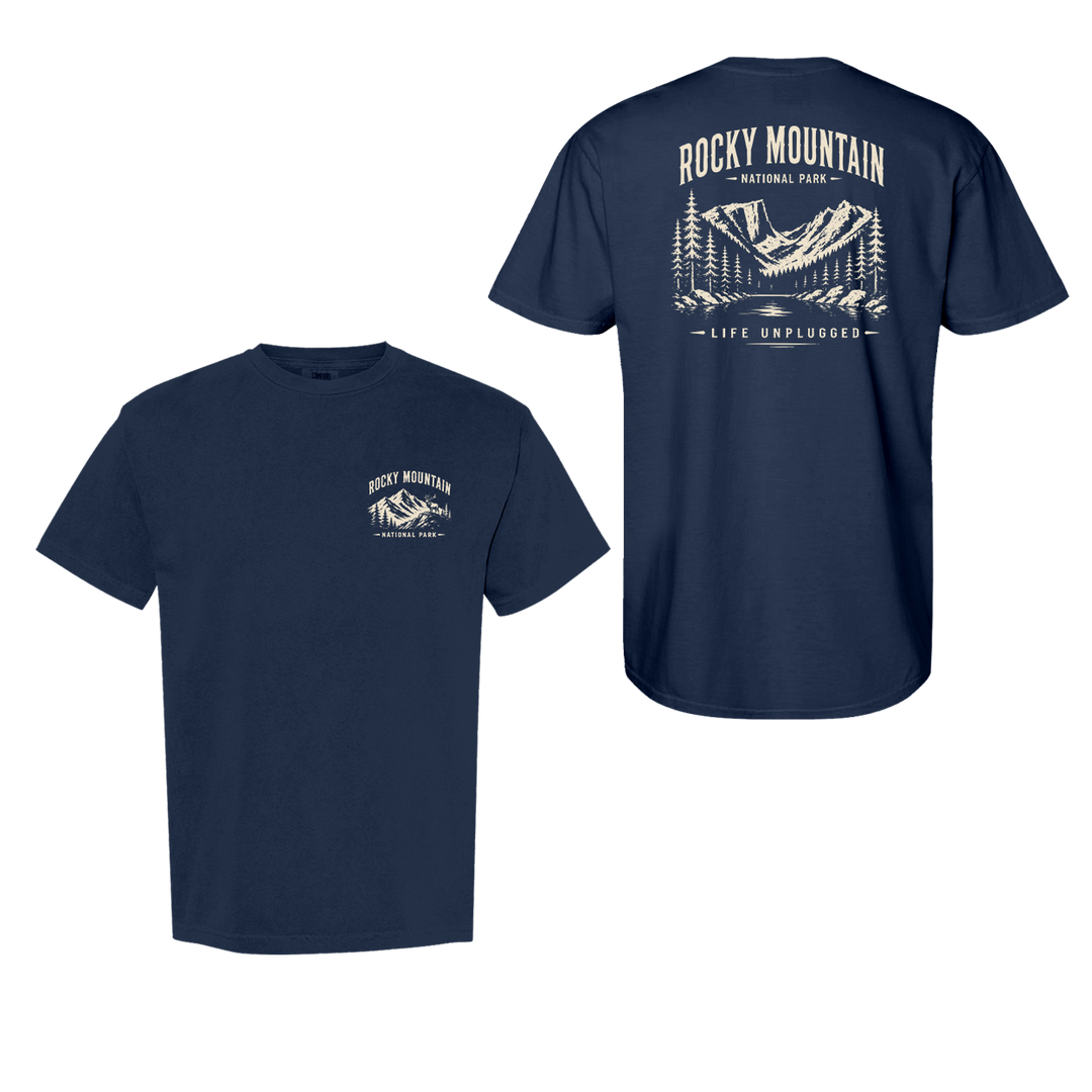 ROCKY MOUNTAIN NATIONAL PARK Cotton T-Shirt powered by Comfort Colors®