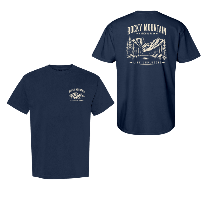 ROCKY MOUNTAIN NATIONAL PARK Cotton T-Shirt powered by Comfort Colors®