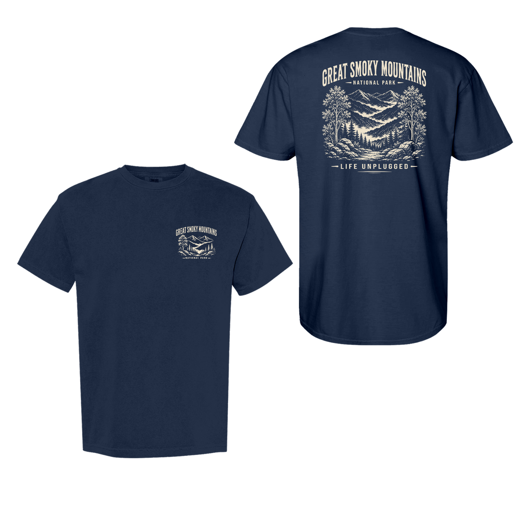 GREAT SMOKY MOUNTAINS NATIONAL PARK Cotton T-Shirt powered by Comfort Colors®
