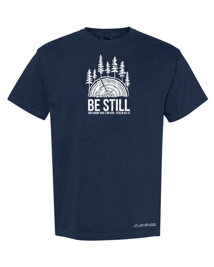 BE STILL IN THE WOODS Cotton T-Shirt powered by Comfort Colors®