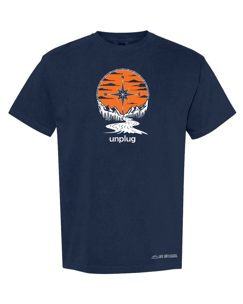 COMPASS SUNSET Cotton T-Shirt powered by Comfort Colors®
