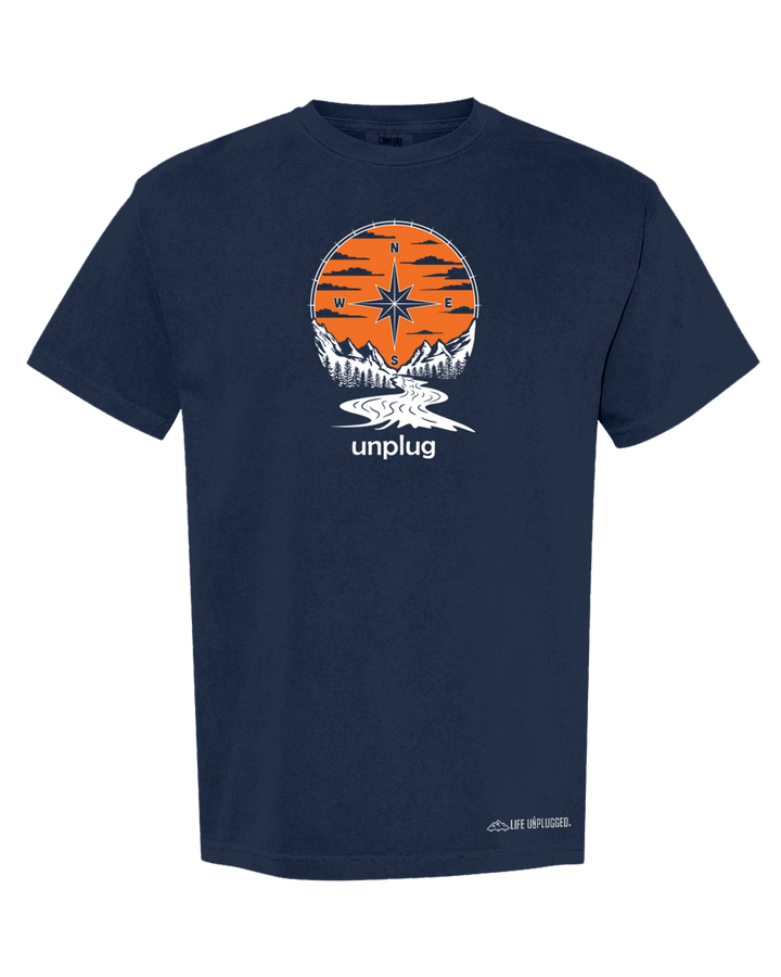 COMPASS SUNSET Cotton T-Shirt powered by Comfort Colors®