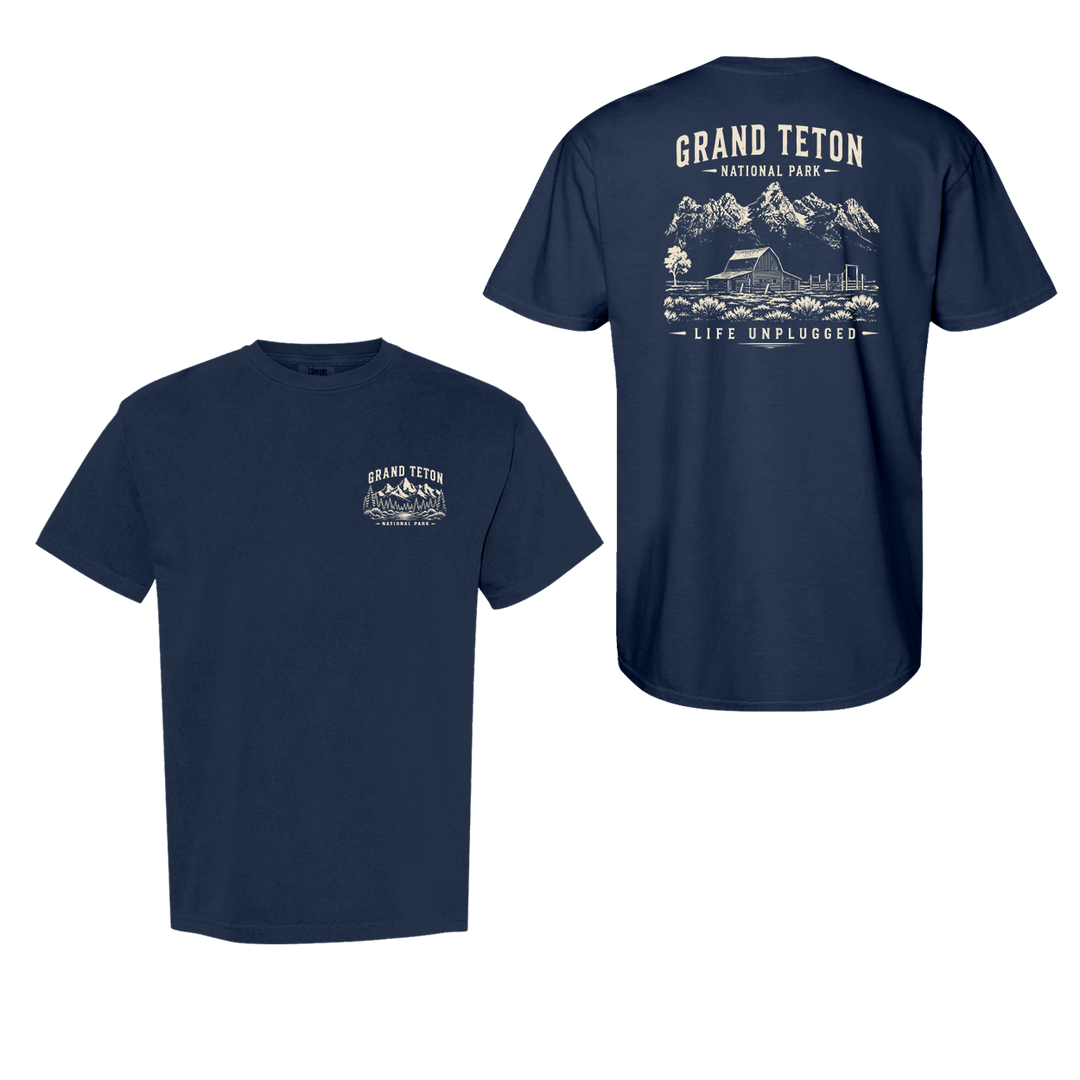 GRAND TETON NATIONAL PARK Cotton T-Shirt powered by Comfort Colors®