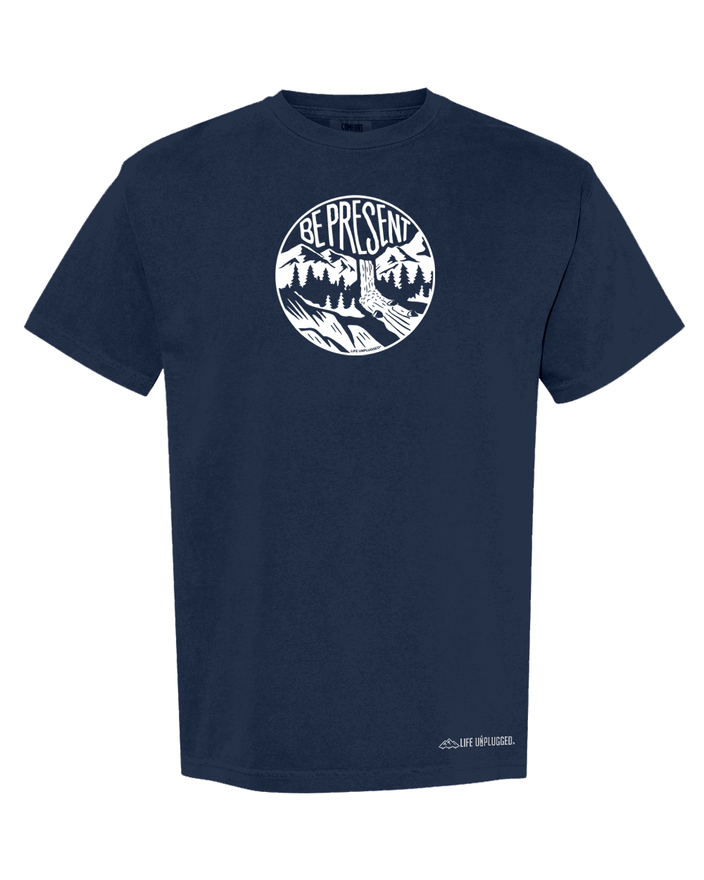 BE PRESENT WATERFALL Cotton T-Shirt powered by Comfort Colors®
