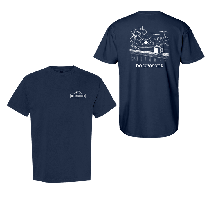 BACK PORCH COFFEE Cotton T-Shirt powered by Comfort Colors®