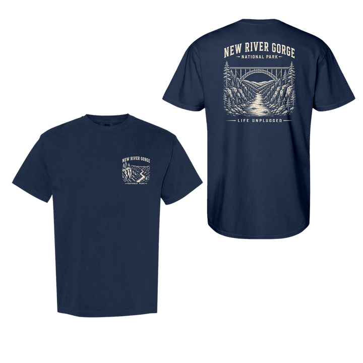 NEW RIVER GORGE NATIONAL PARK Cotton T-Shirt powered by Comfort Colors®