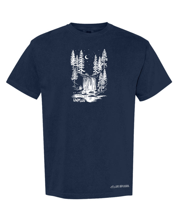 WATERFALL UNDER THE STARS Cotton T-Shirt powered by Comfort Colors®