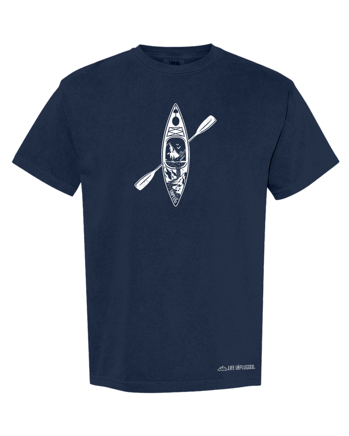 KAYAK MOUNTAIN SCENE Cotton T-Shirt powered by Comfort Colors®