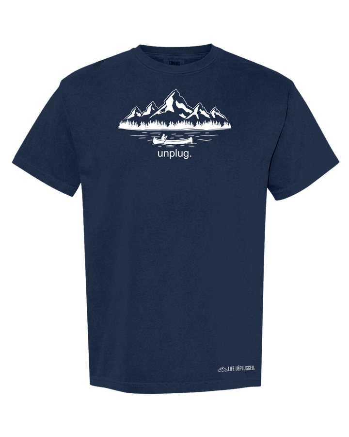 CANOEING IN THE MOUNTAINS Cotton T-Shirt powered by Comfort Colors®