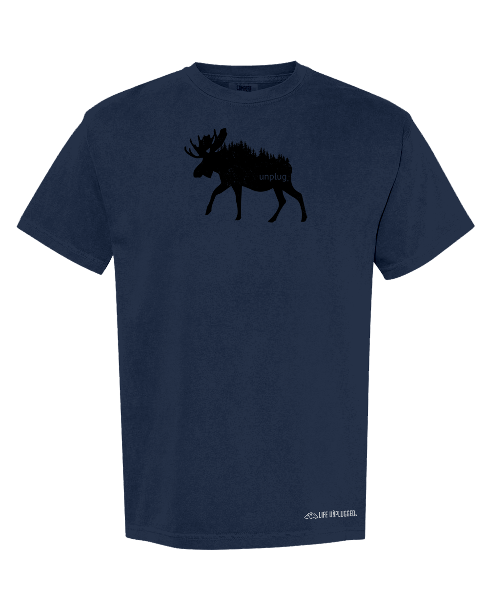 MOOSE IN THE TREES Cotton T-Shirt powered by Comfort Colors®