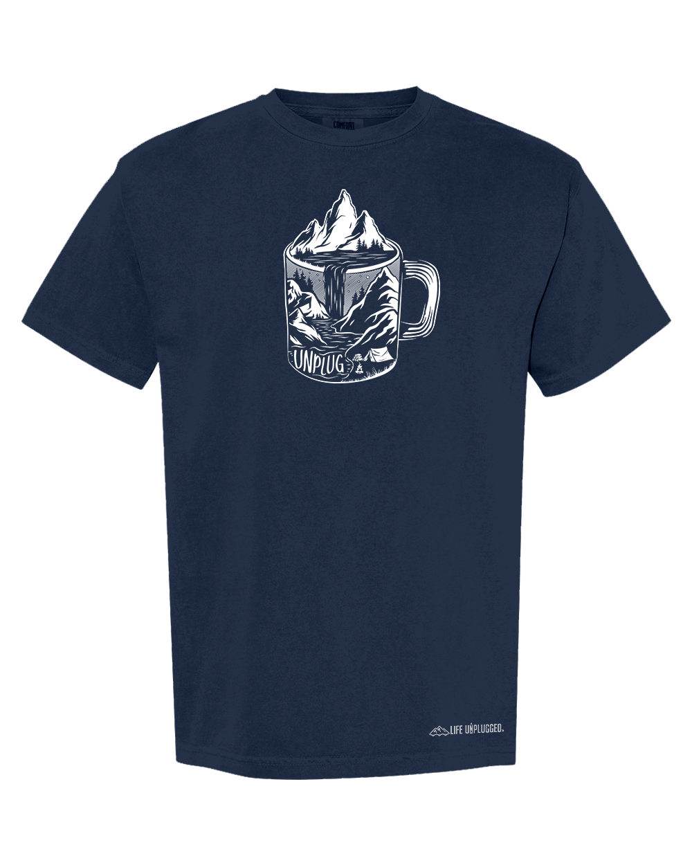 COFFEE MOUNTAIN SCENE Cotton T-Shirt powered by Comfort Colors®