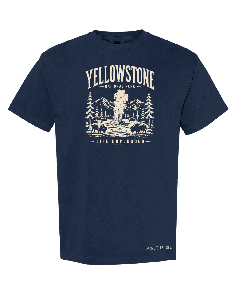 YELLOWSTONE NATIONAL PARK Cotton T-Shirt powered by Comfort Colors®