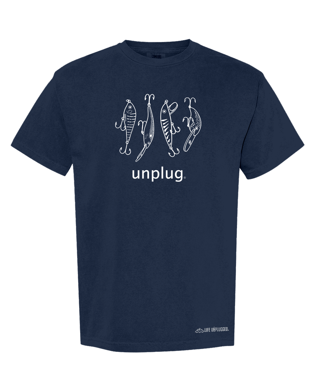 FISHING LURES Cotton T-Shirt powered by Comfort Colors®