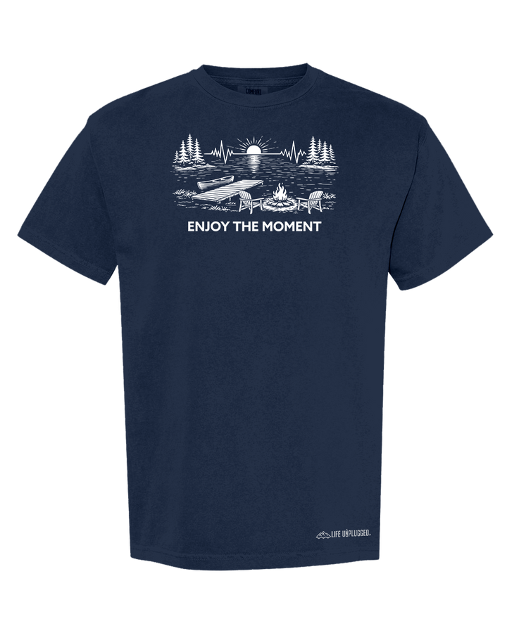 ENJOY THE MOMENT (LAKE SCENE) Cotton T-Shirt powered by Comfort Colors®
