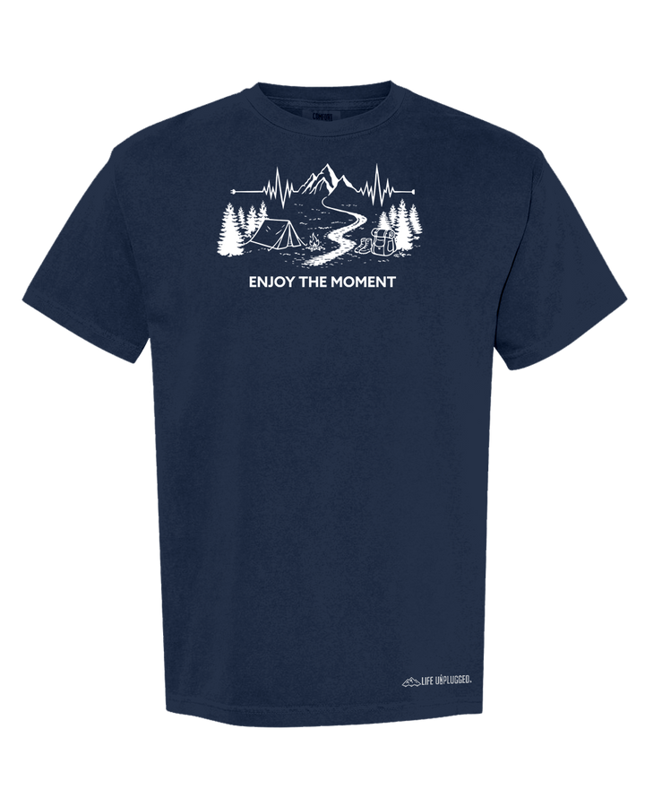 ENJOY THE MOMENT (MOUNTAIN SCENE)  Cotton T-Shirt powered by Comfort Colors®