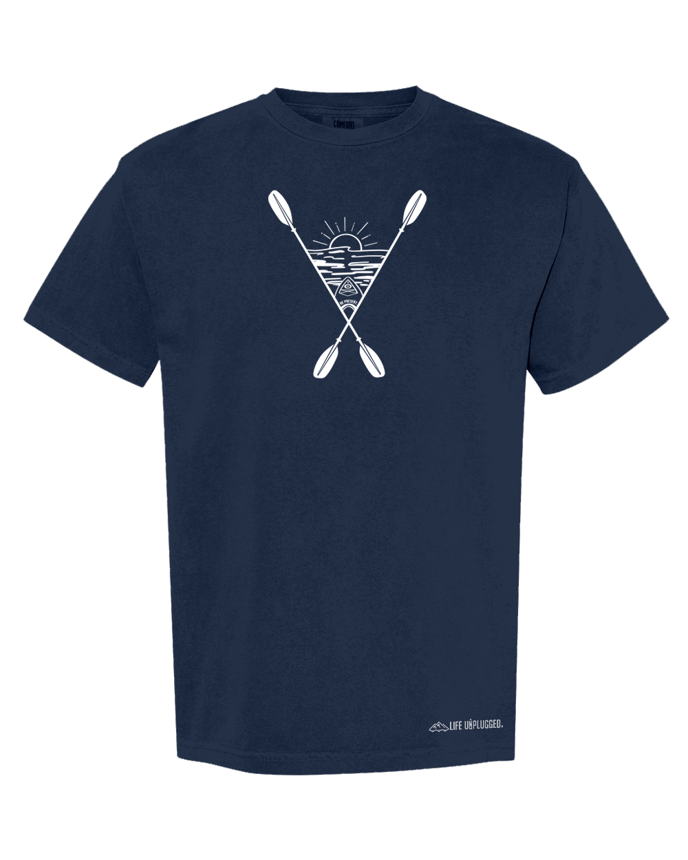 KAYAKING INTO THE SUNSET Cotton T-Shirt powered by Comfort Colors®