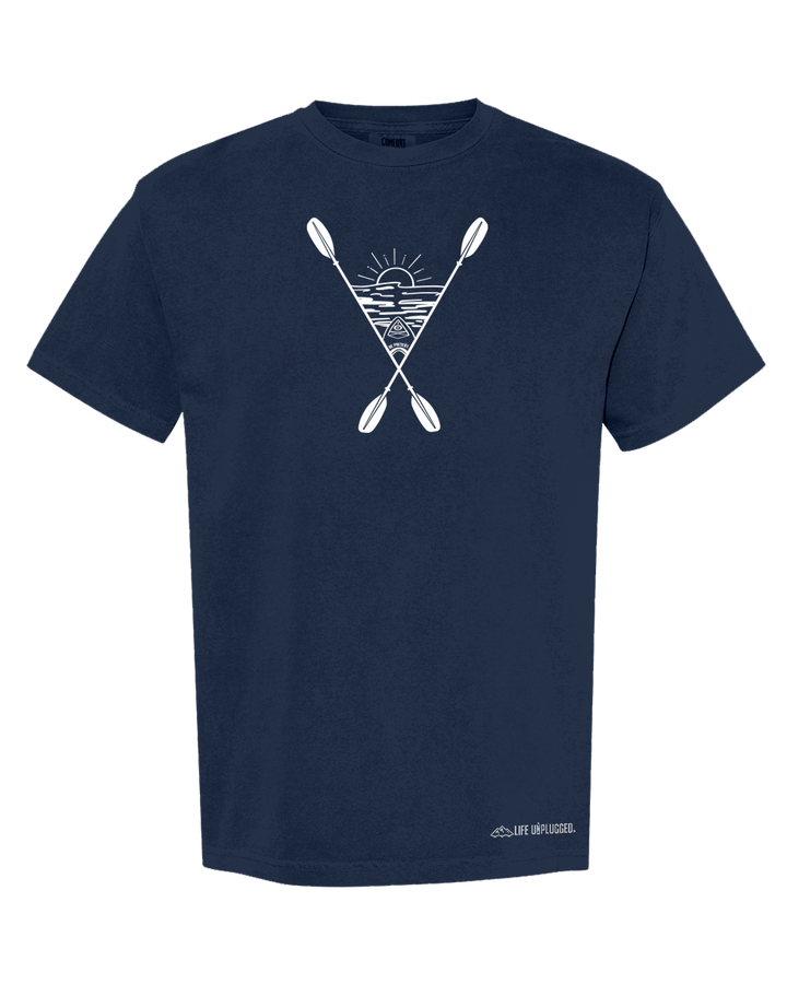 KAYAKING INTO THE SUNSET Cotton T-Shirt powered by Comfort Colors®