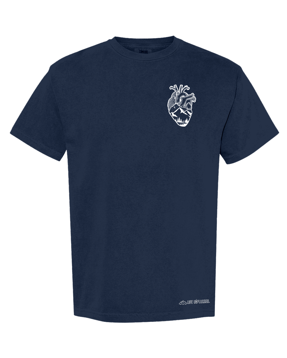 Anatomical Heart (Left Chest) Cotton T-Shirt powered by Comfort Colors®