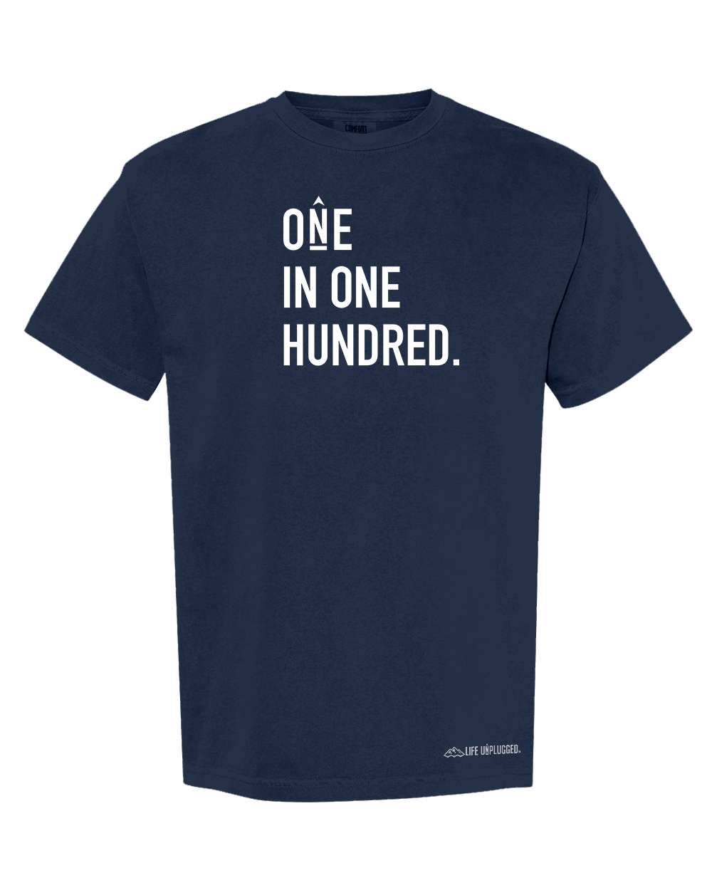 ONE IN ONE HUNDRED STACKED Cotton T-Shirt powered by Comfort Colors®