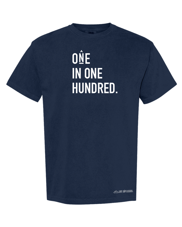 ONE IN ONE HUNDRED STACKED Cotton T-Shirt powered by Comfort Colors®