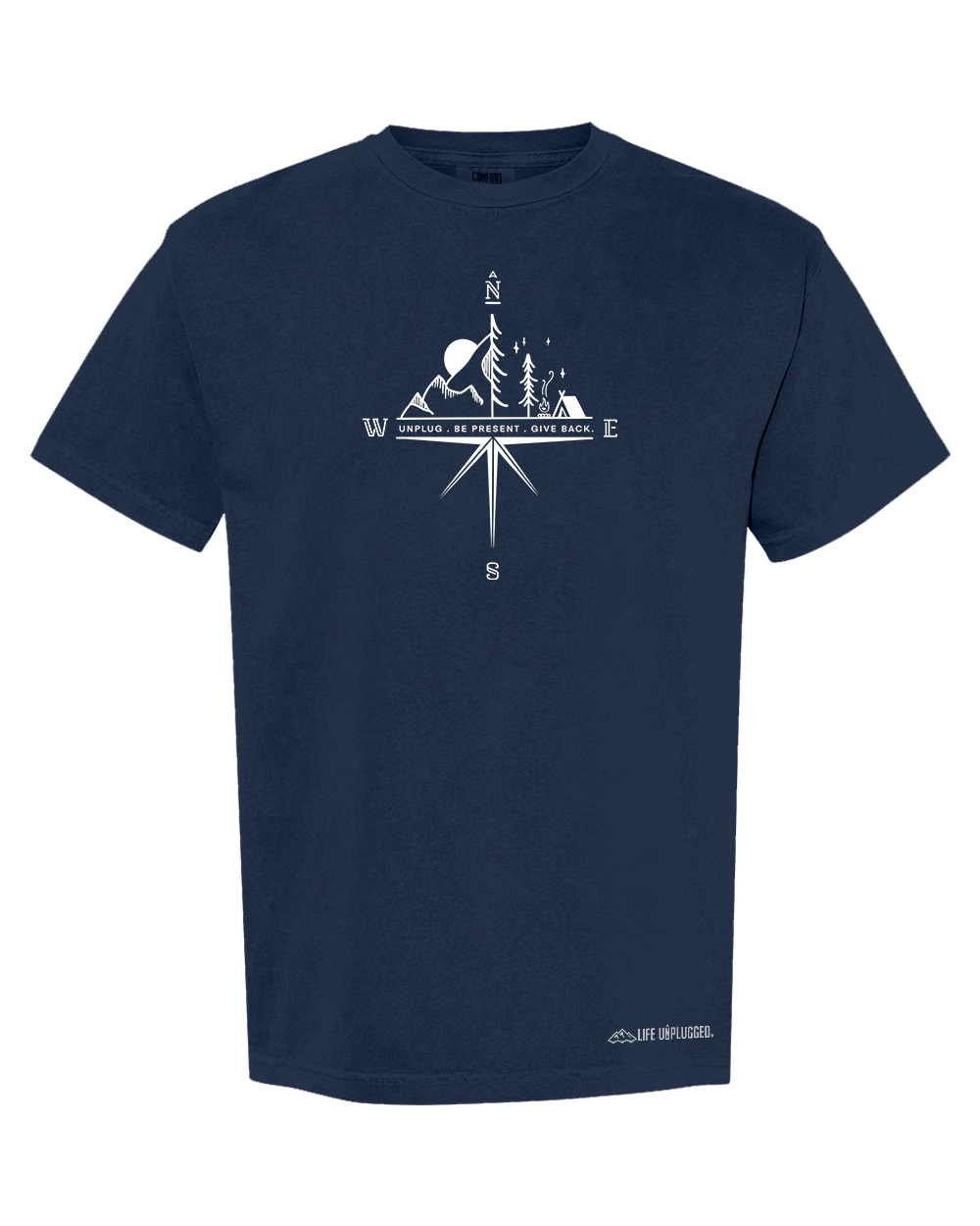 COMPASS MOUNTAIN SCENE Cotton T-Shirt powered by Comfort Colors®