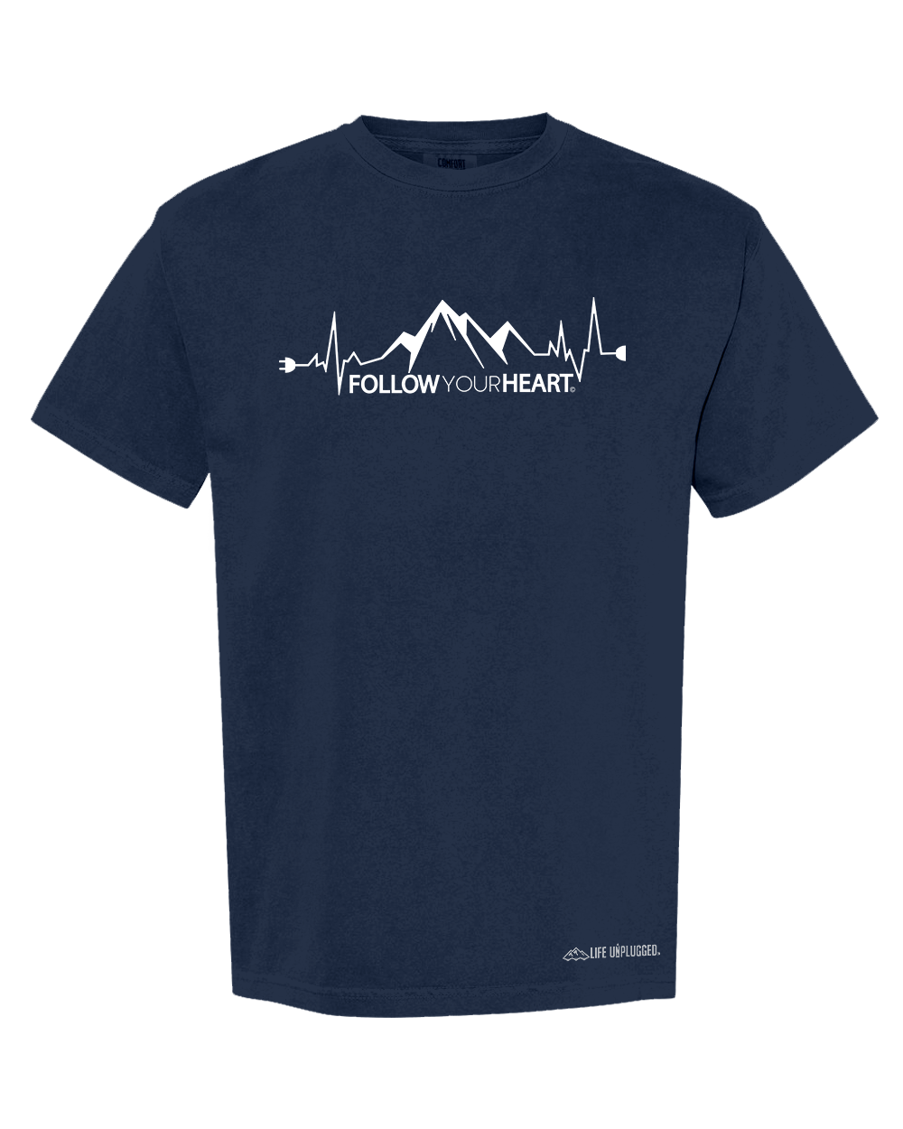 FOLLOW YOUR HEART Cotton T-Shirt powered by Comfort Colors®