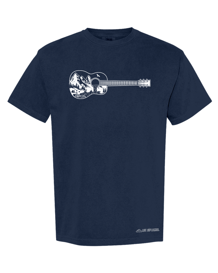 GUITAR MOUNTAIN SCENE Cotton T-Shirt powered by Comfort Colors®