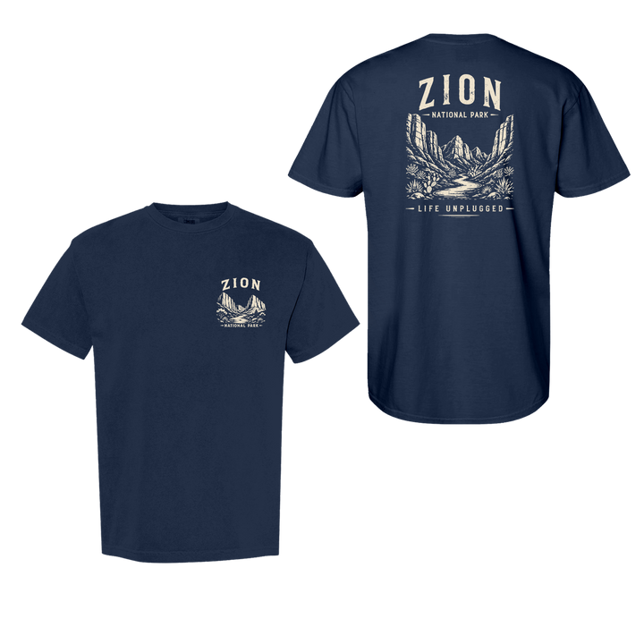 ZION NATIONAL PARK Cotton T-Shirt powered by Comfort Colors®