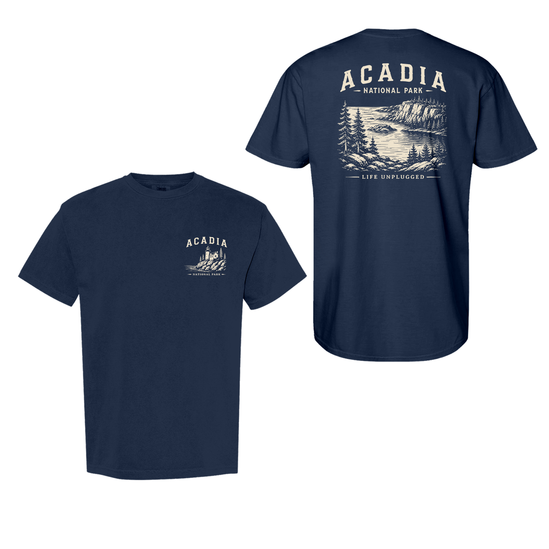 ACADIA NATIONAL PARK Cotton T-Shirt powered by Comfort Colors®