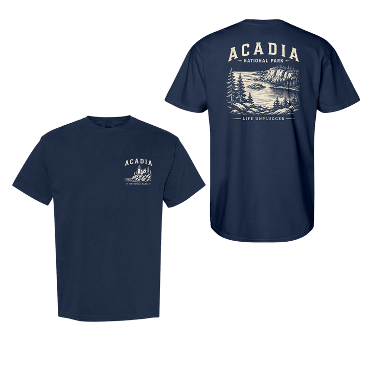 ACADIA NATIONAL PARK Cotton T-Shirt powered by Comfort Colors®