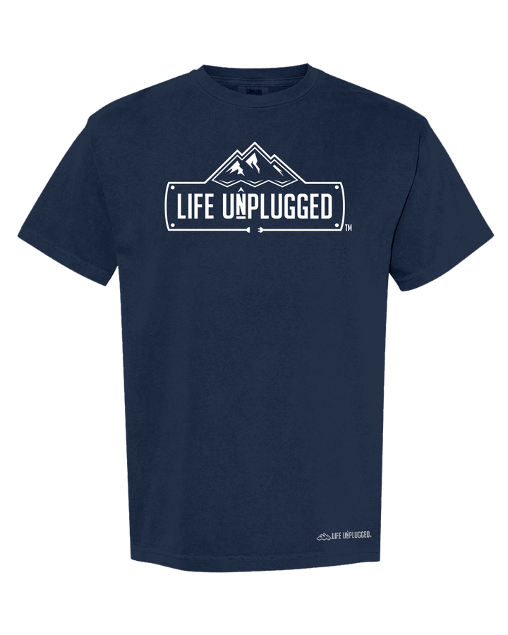 LIFE UNPLUGGED LOGO Cotton T-Shirt powered by Comfort Colors®