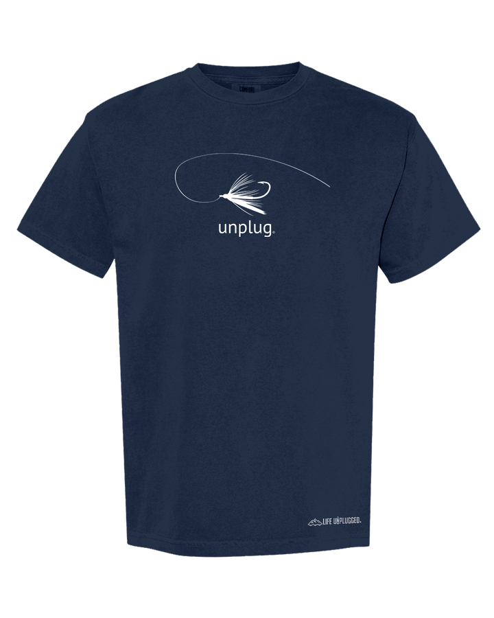 FLY FISHING MOUNTAIN SCENE Cotton T-Shirt powered by Comfort Colors®