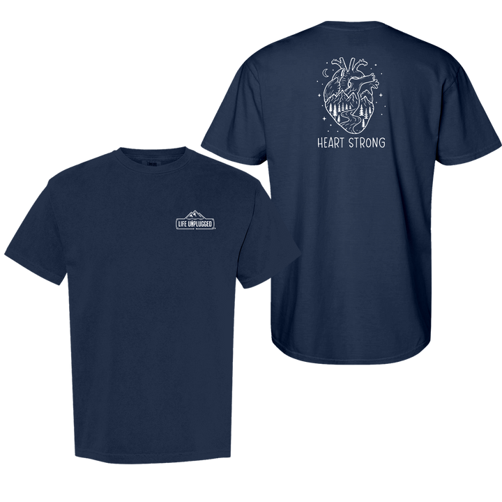 HEART STRONG Cotton T-Shirt powered by Comfort Colors®