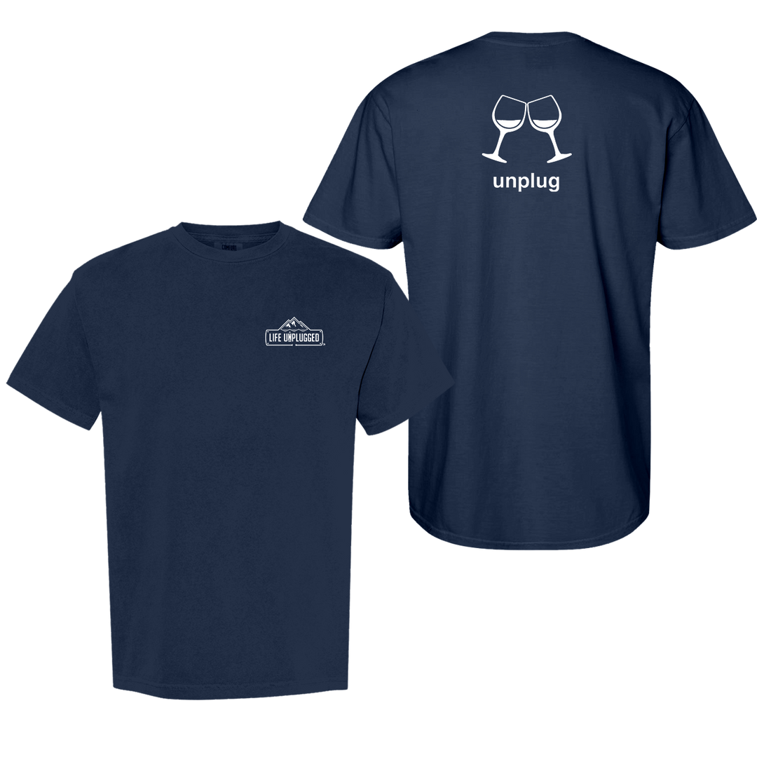 WINE GLASS Cotton T-Shirt powered by Comfort Colors®