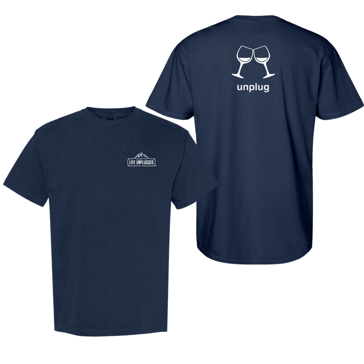 WINE GLASS Cotton T-Shirt powered by Comfort Colors®