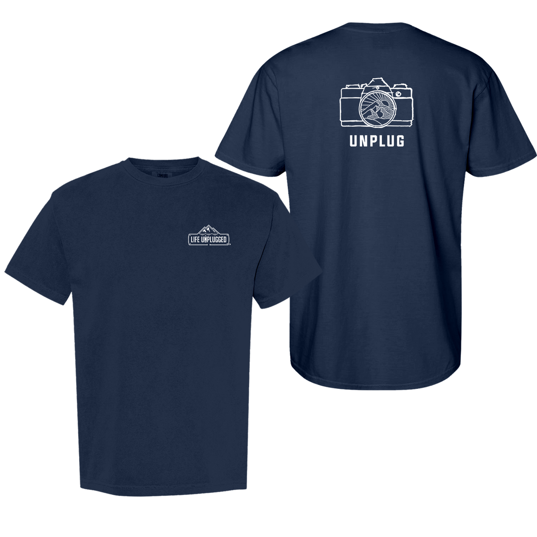 CAMERA MOUNTAIN LENS Cotton T-Shirt powered by Comfort Colors®