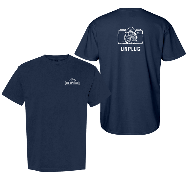 CAMERA MOUNTAIN LENS Cotton T-Shirt powered by Comfort Colors®