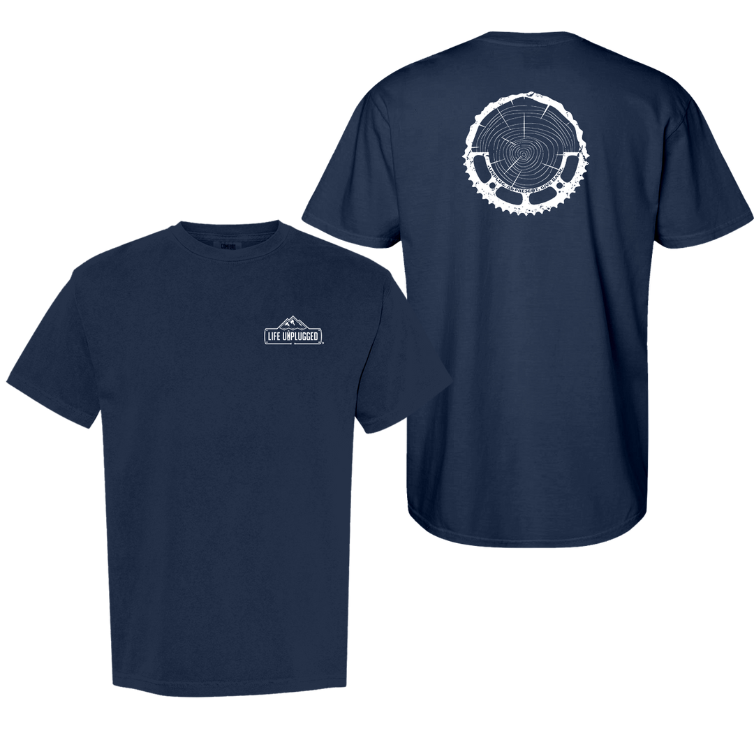 TREE RING CHAINRING Cotton T-Shirt powered by Comfort Colors®