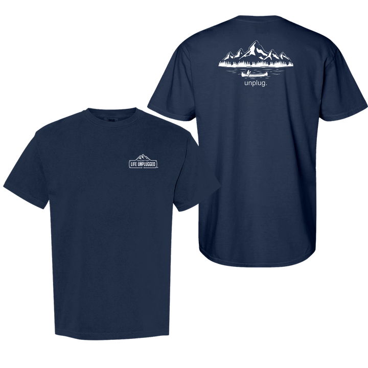 CANOEING IN THE MOUNTAINS Cotton T-Shirt powered by Comfort Colors®