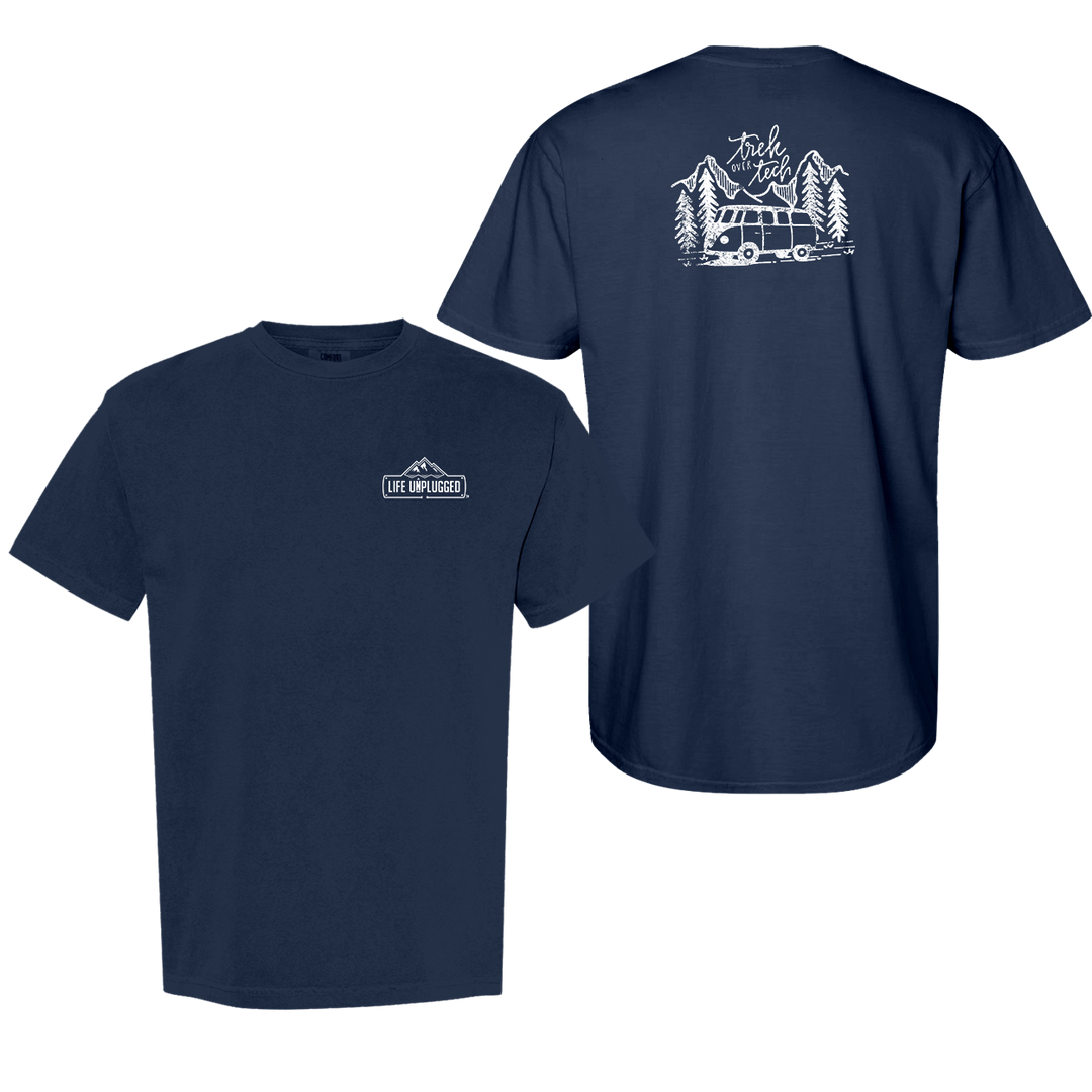 TREK OVER TECH Cotton T-Shirt powered by Comfort Colors®