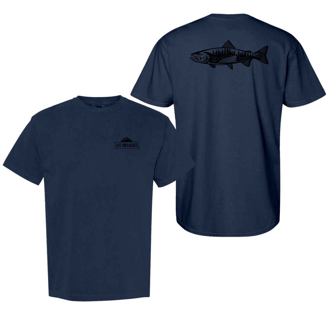 WOODLAND TROUT Cotton T-Shirt powered by Comfort Colors®