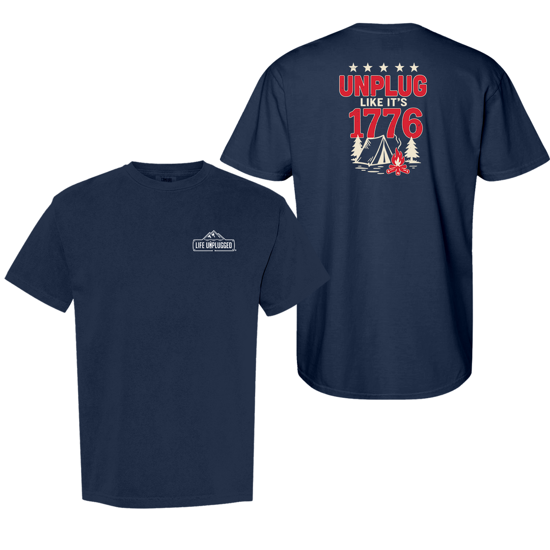 UNPLUG 1776 Cotton T-Shirt powered by Comfort Colors®