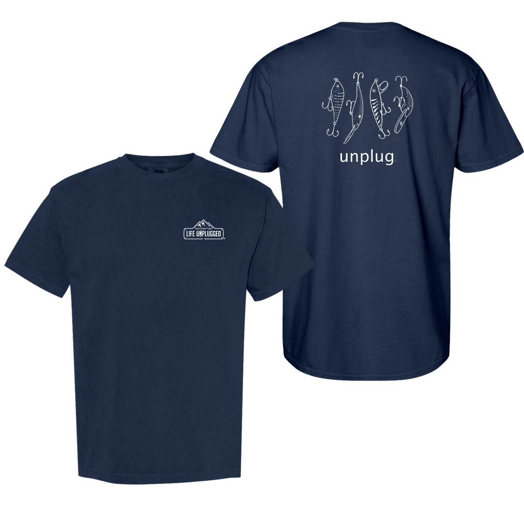 FISHING LURES Cotton T-Shirt powered by Comfort Colors®