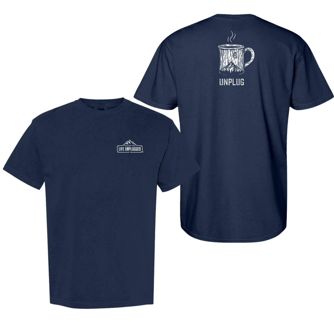 WOODEN COFFEE MUG Cotton T-Shirt powered by Comfort Colors®
