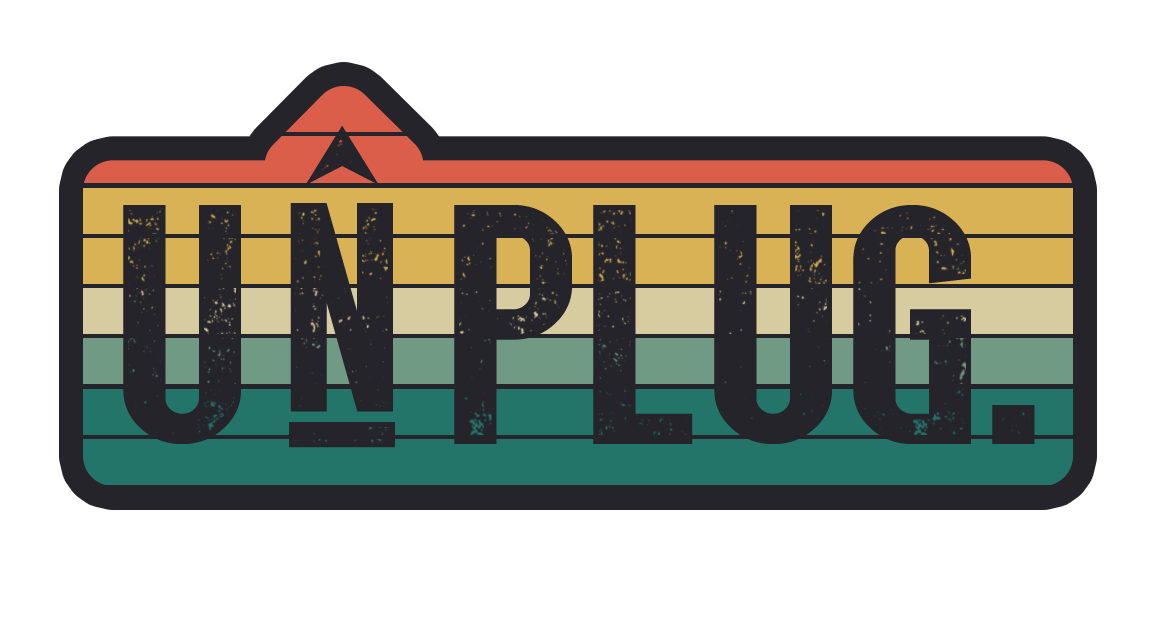 Life Unplugged Sticker UNPLUG. Vinyl Sticker – Life Unplugged