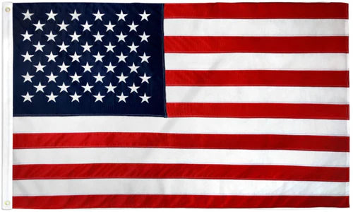 3'x5' Embroidered American Flag