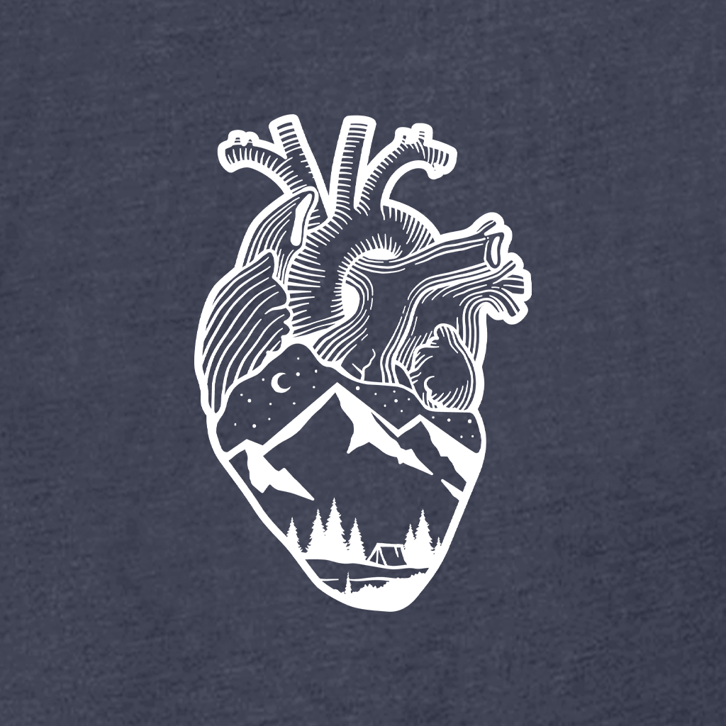 Anatomical Heart (Left Chest) Women's T-Shirt