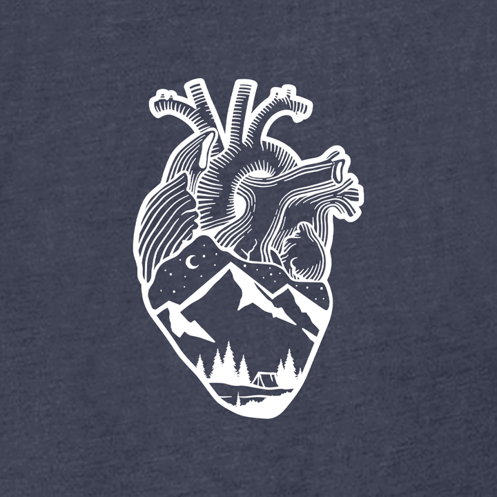 Anatomical Heart (Left Chest) Women's T-Shirt
