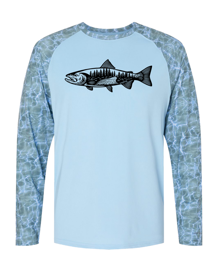 WOODLAND TROUT Performance Long Sleeve with UPF 50+