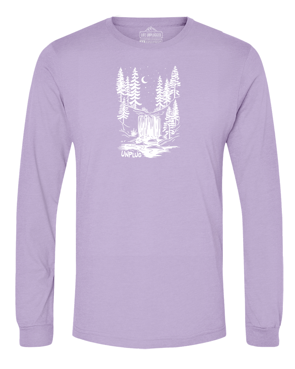 WATERFALL UNDER THE STARS Long Sleeve T-Shirt